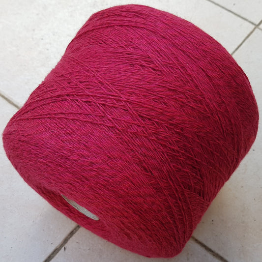 100g laine mérinos Extrafine 100% italien couleur rouge brun N. 499