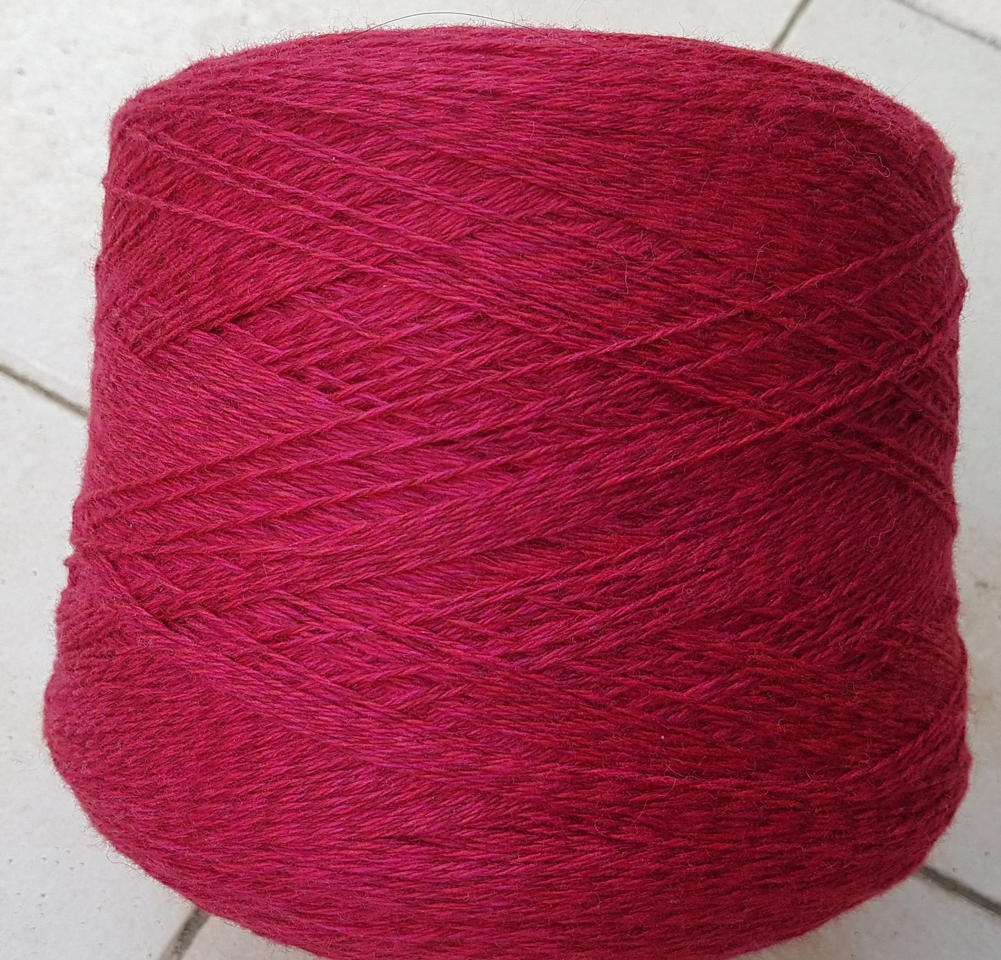 100g lana merino extrafina 100% italiano hilado color rojo marrón N.499