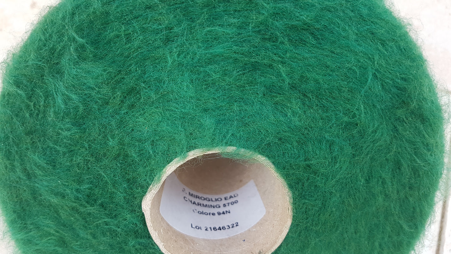 100g Lana Merino Extrafina Verde Italiano Color N.506