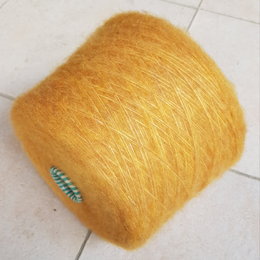 100g Laine Mérinos Extrafine Couleur Italienne Beige Miel Ochre N. 504