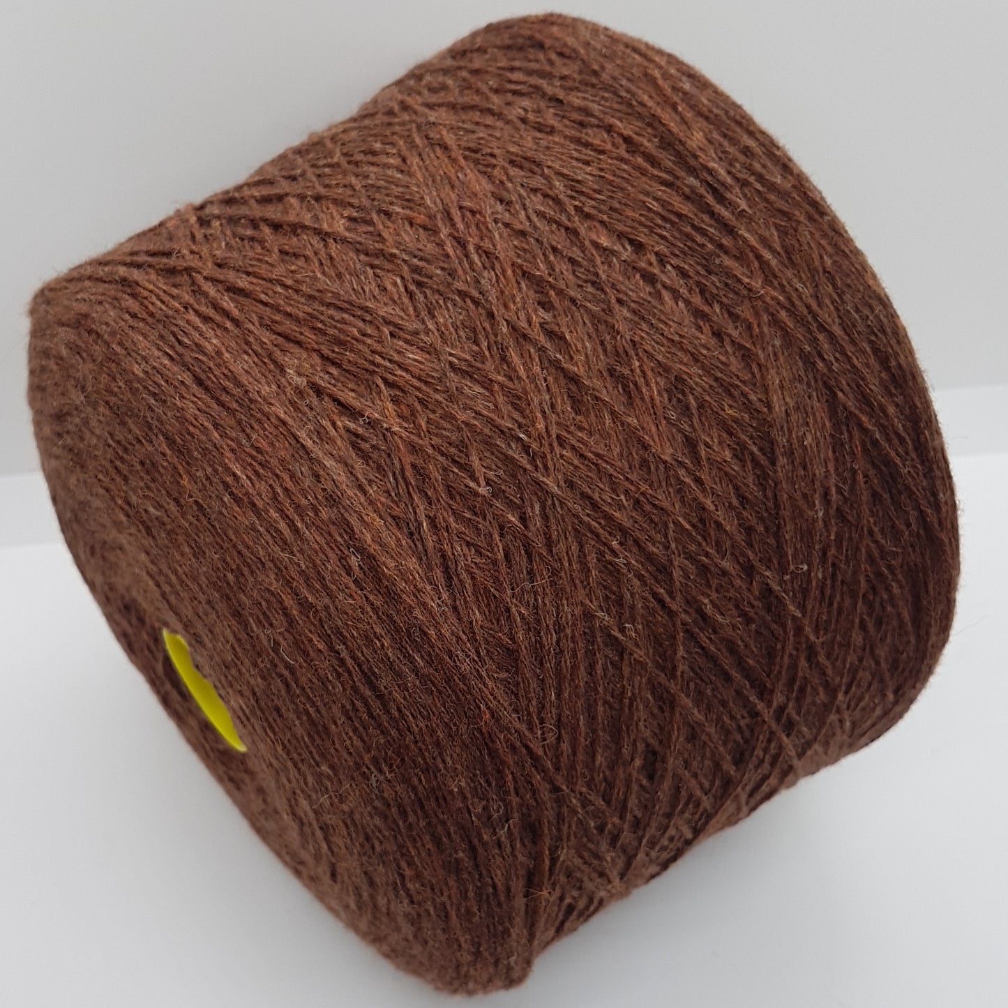 100g Laine Shetland Look 100% filé Couleur Italienne Brun N. 510