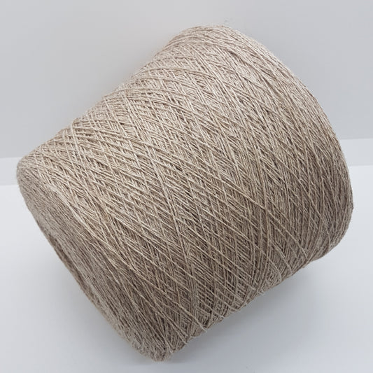 830g Virgin Wool 100% Italian Yarn Grey Color Beige Oats N.509