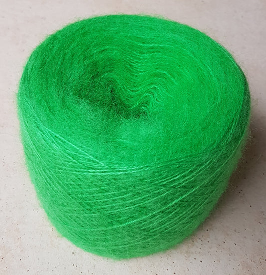 100g Mohair italiano hilado verde color N.527