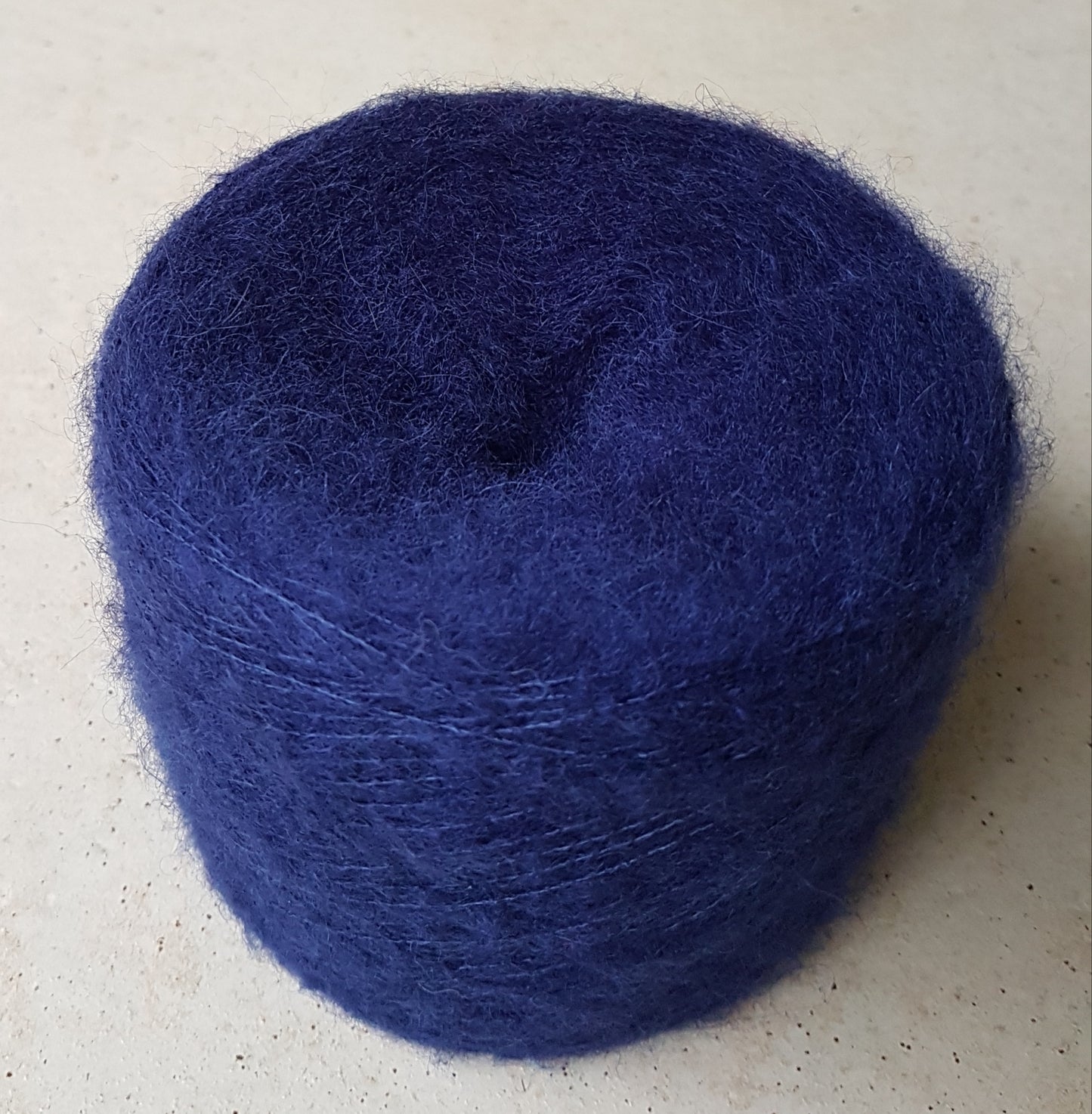 100g Mohair filato italiano colore Blu Scuro N.528