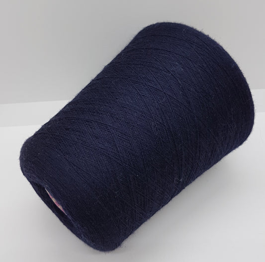 520g Lana Merino Extrafine Tollegno Harmony filato italiano colore Blu Notte N.530