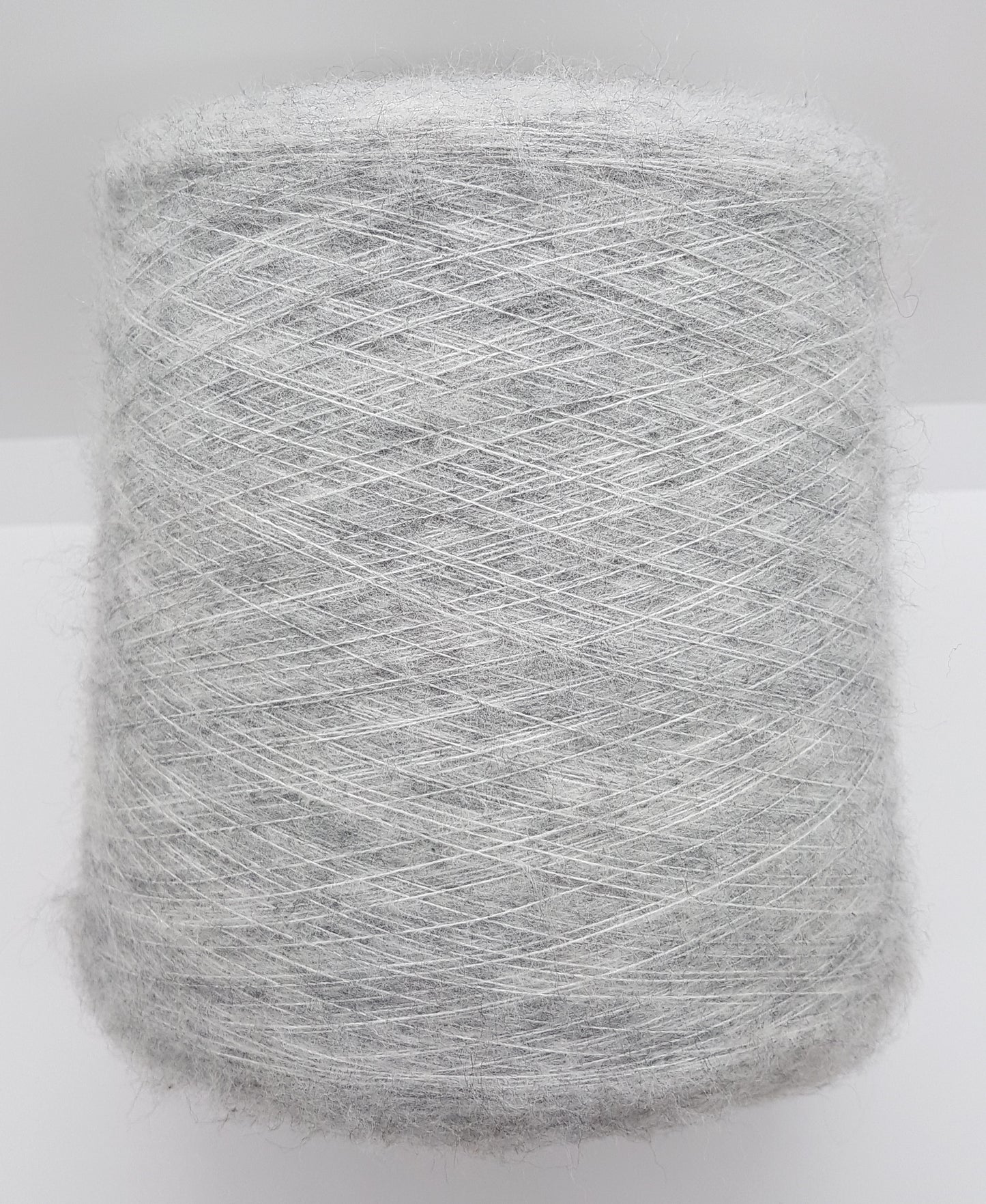 100g Soft Stretch Wool Italian Yarn Light Grey Color N.533