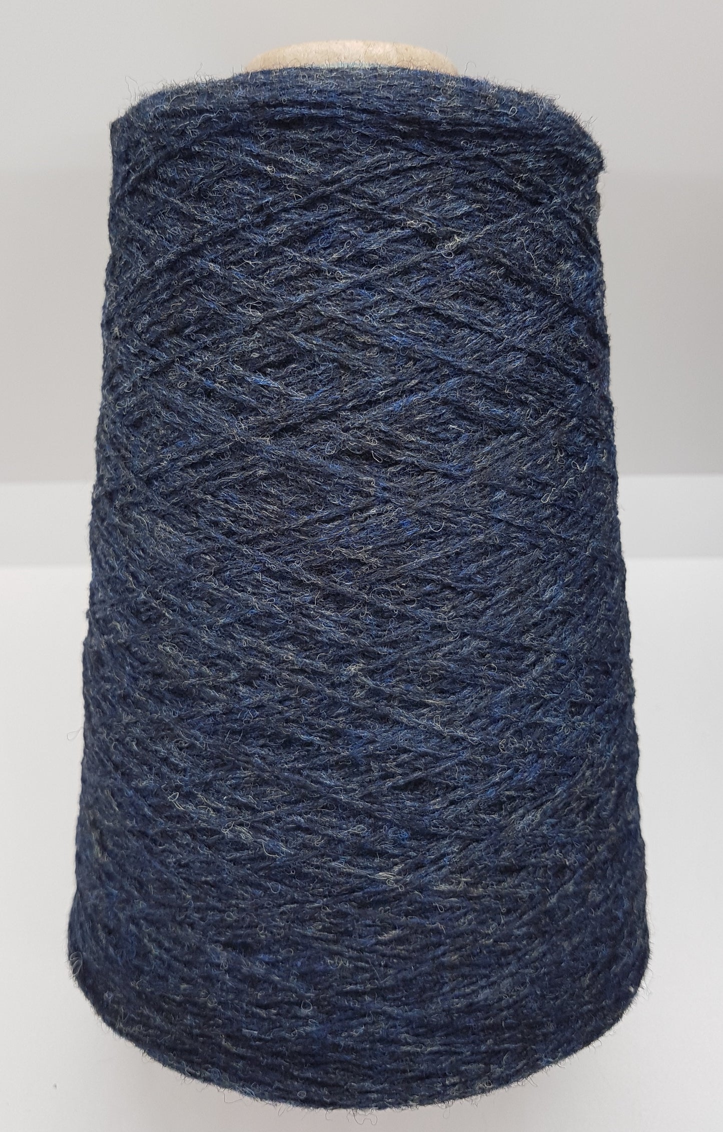 Shetlandwolle, 100 % italienisches Garn, Farbe Grün, Blau und Grau N.546