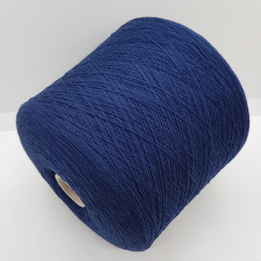 970g Canberra Extrafine Wool Italian Yarn Dark Blue Color N.556