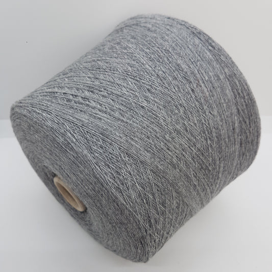 Canberra Extrafine Wool Italian Yarn Color Grey N.567