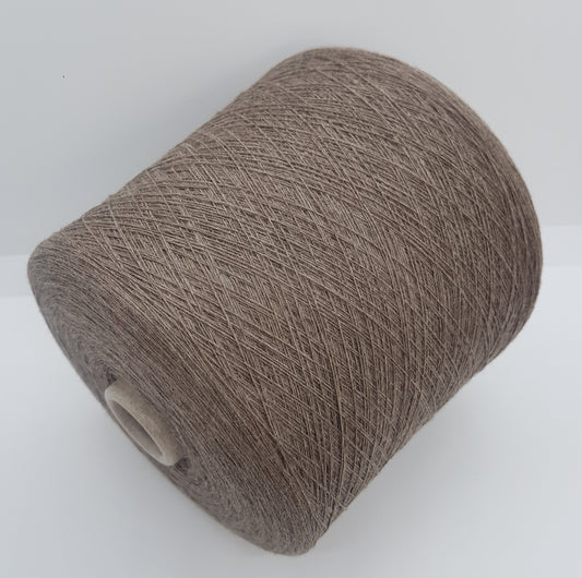 Canberra Extrafine Wool Italian Yarn Color Brown Taupe N.561