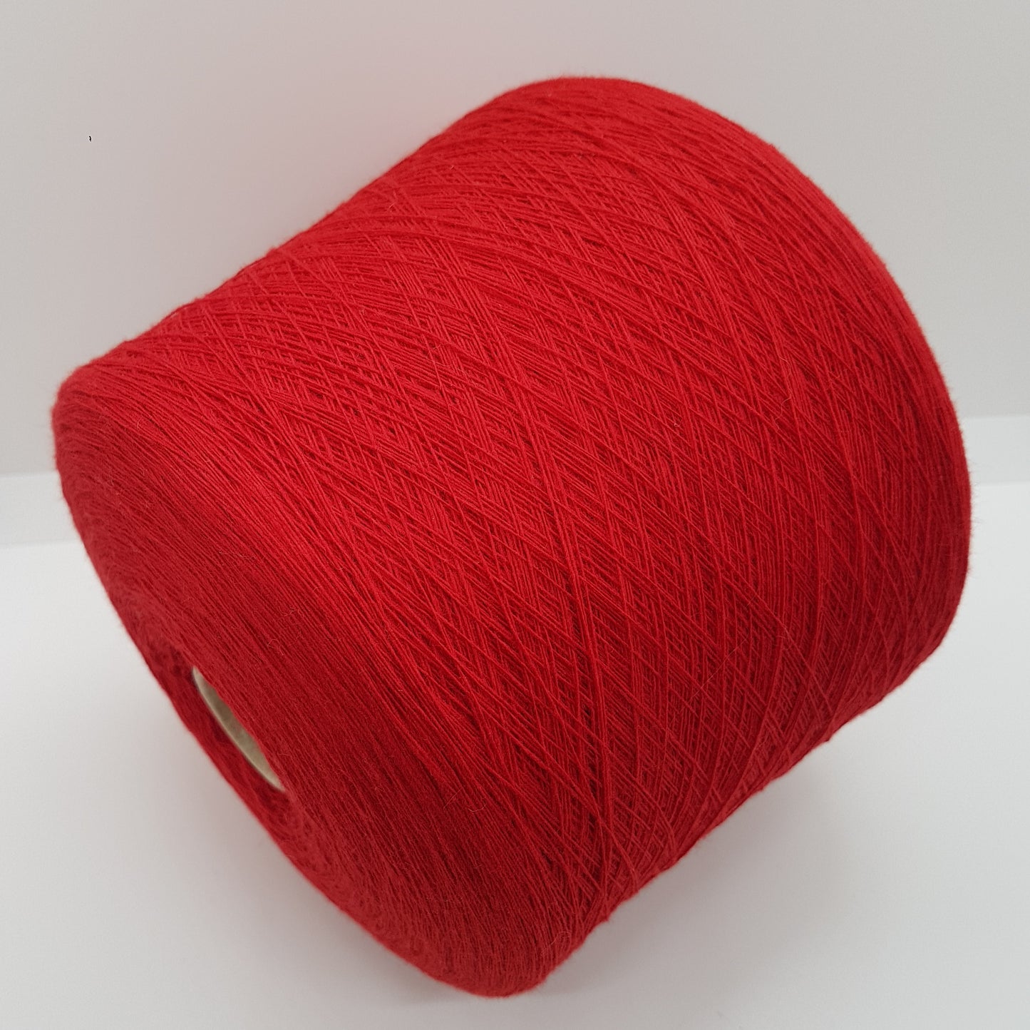 1, 1 KG Laine Extrafine Canberra Fil italien Couleur Rouge Classique N. 584