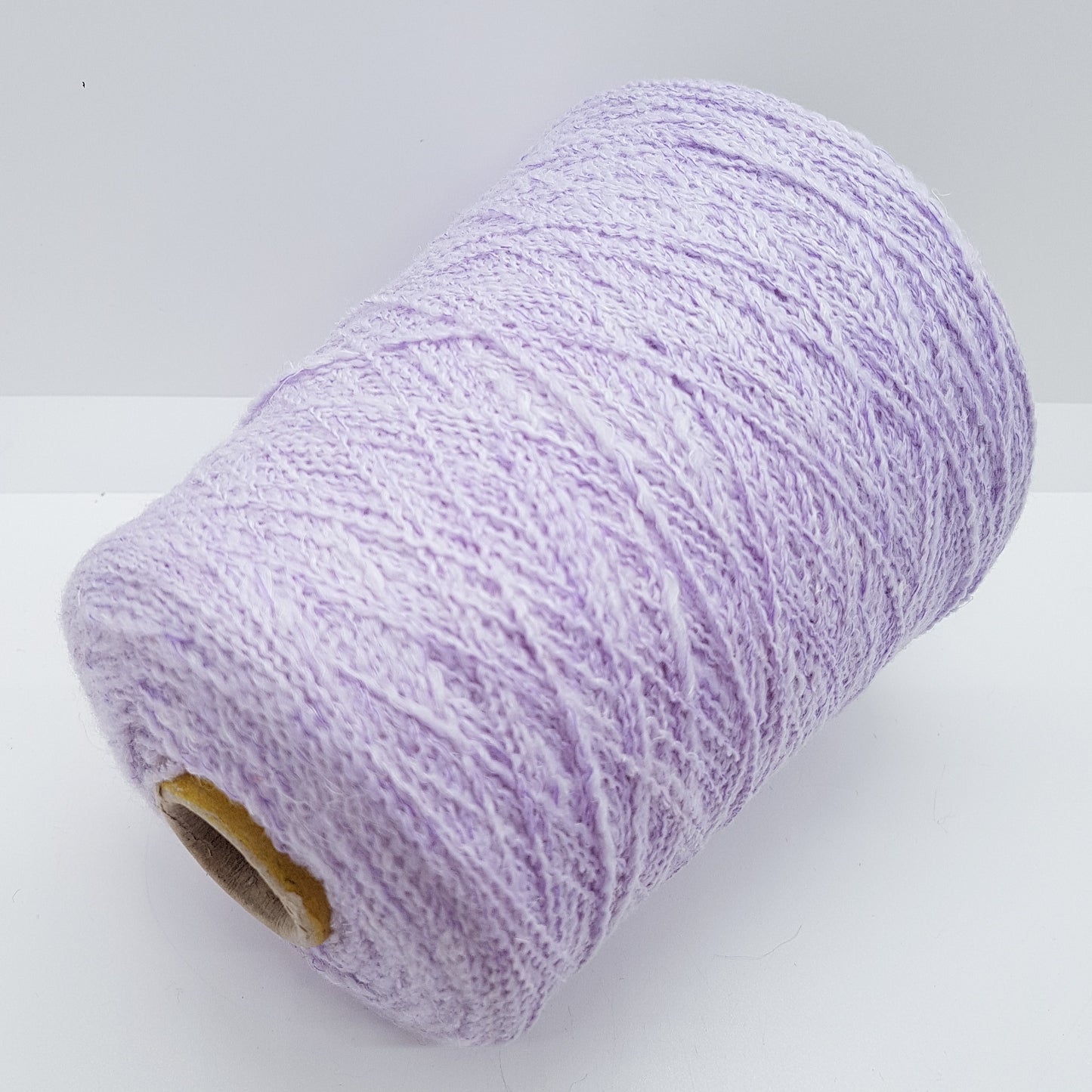 LORO PIANA Wool Linen Italian Yarn on cones color Lilac N. P18/1