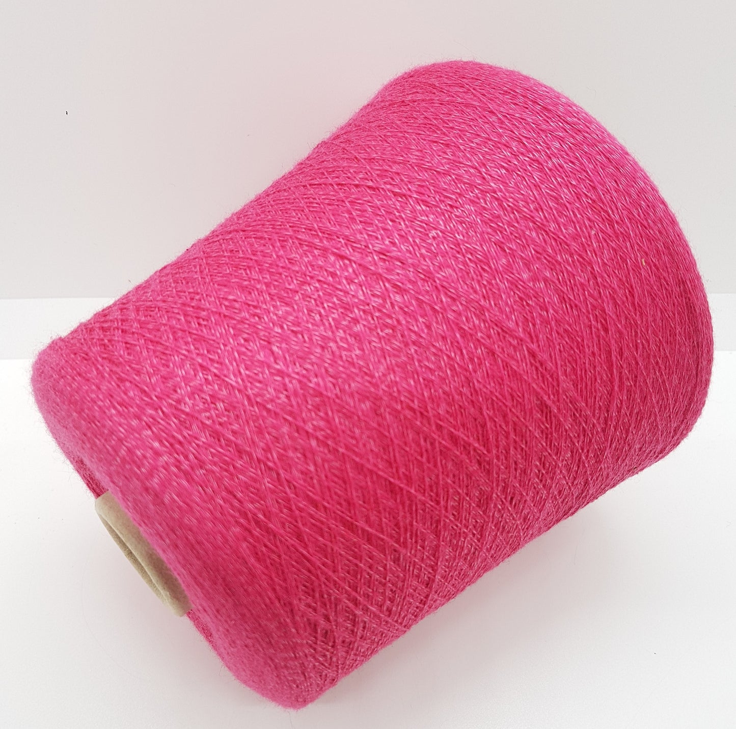 580g Cashmere Merino Extrafino hilo italiano color Sandía Rosa N.587