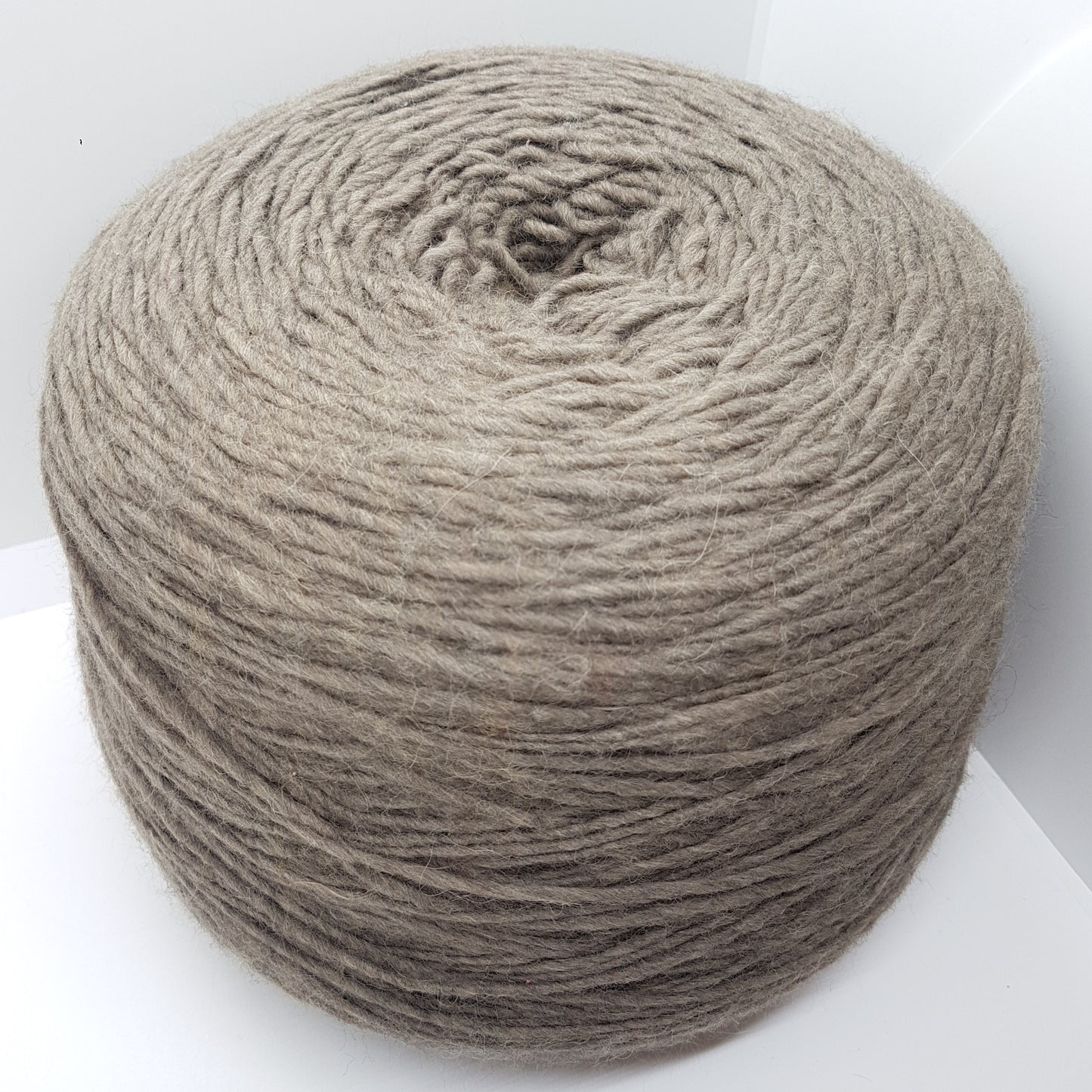 100g Lana de Alpaca Hilo Italiano color Marrón Gris N.597