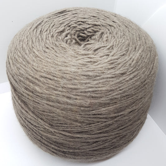 100g Alpaca Wool Italian Yarn Color Brown Gray N.597