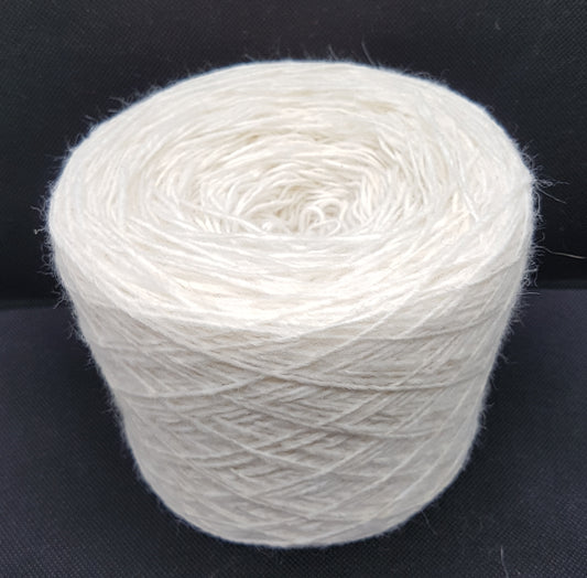 100g Alpaca Wool Italian Yarn Color White N.602