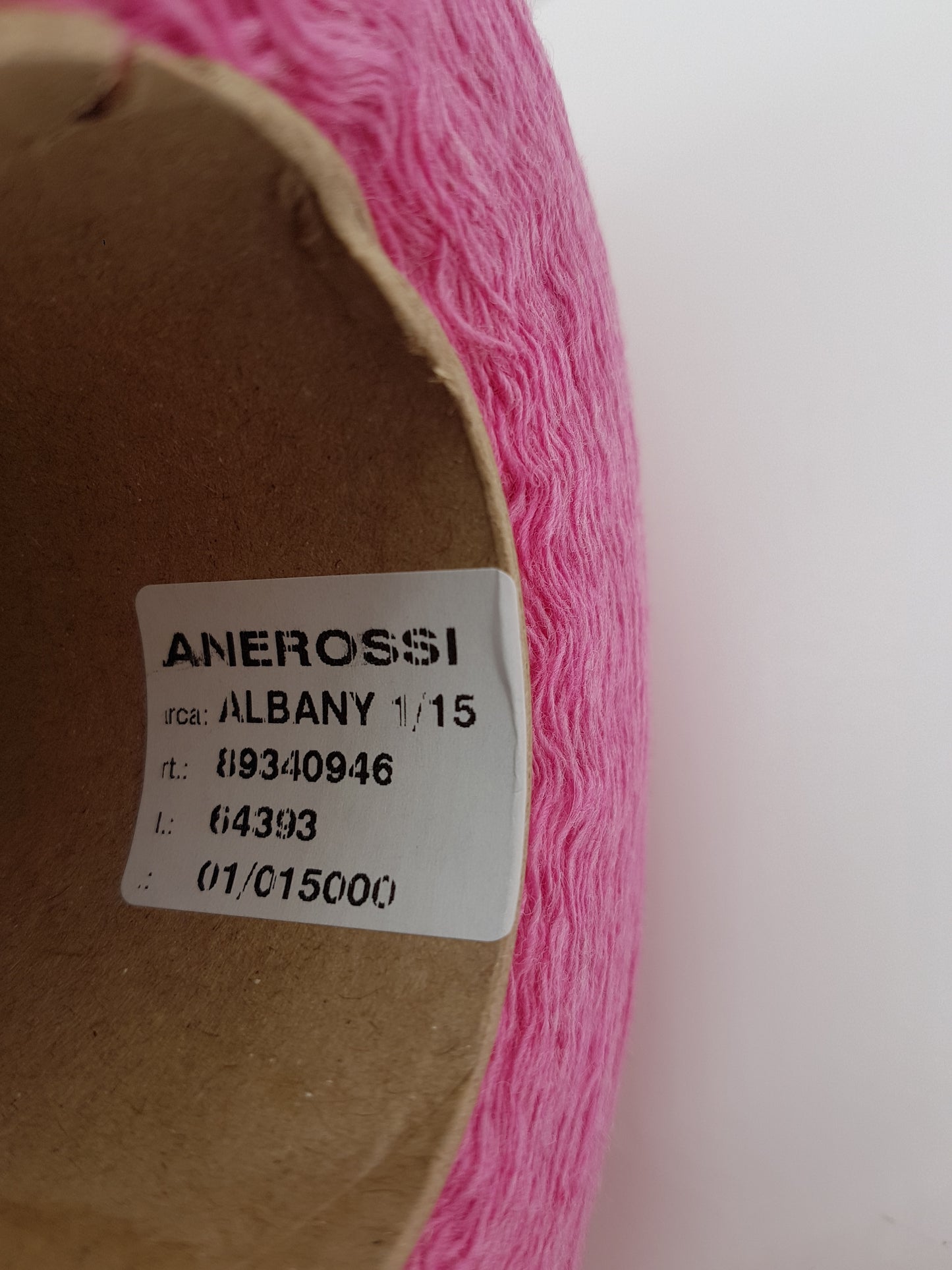 500g-1kg Lana Merino Extrafina Hilo Italiano color Rosa N.610