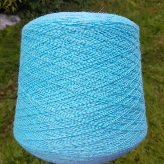 100g Angora Wool Extrafine Italian yarn color Baby Blue N.615