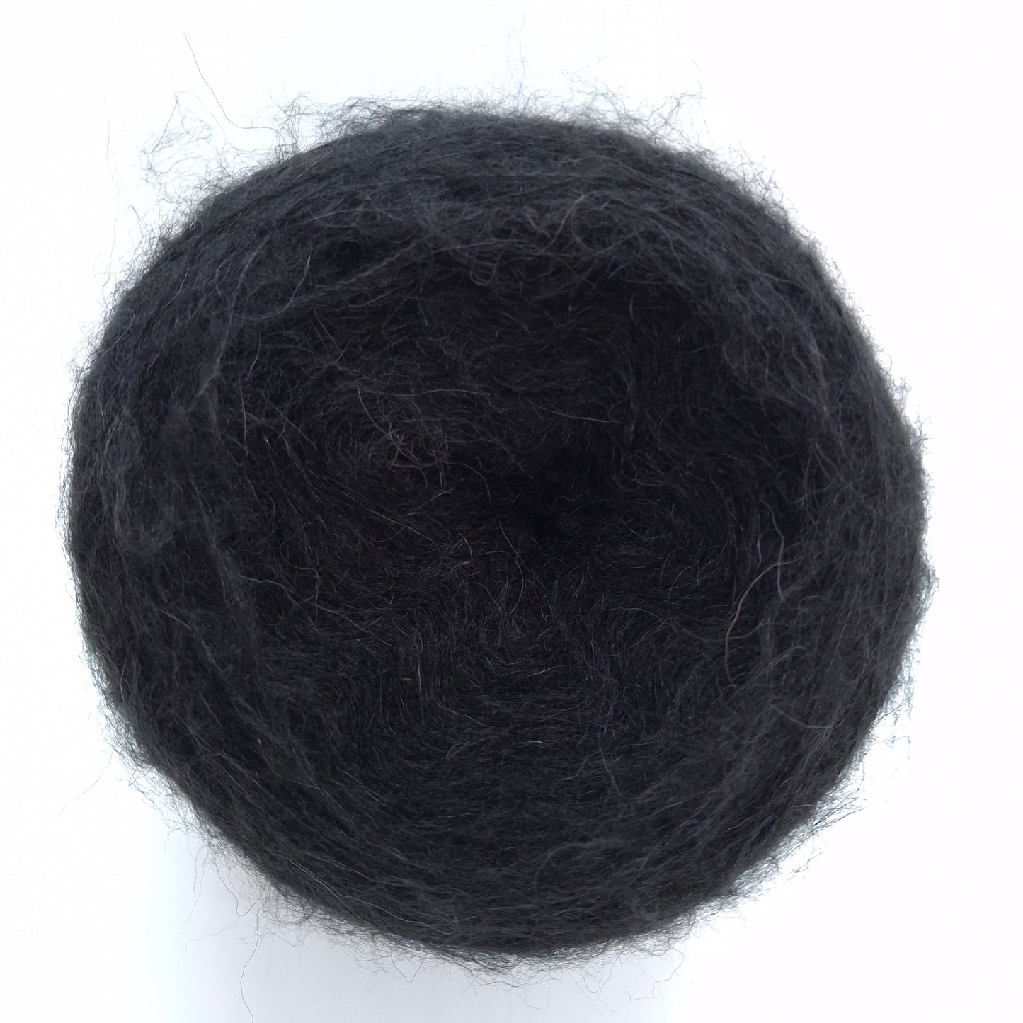 100g Alpaca italiensk garn farve Sort N.639