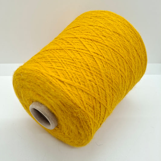 Alpaca Superfine Merino filato italiano colore Giallo Ocra N.657