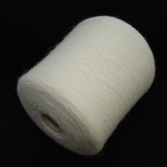 Alpaca Superfine Merino filato italiano colore Bianco N.668