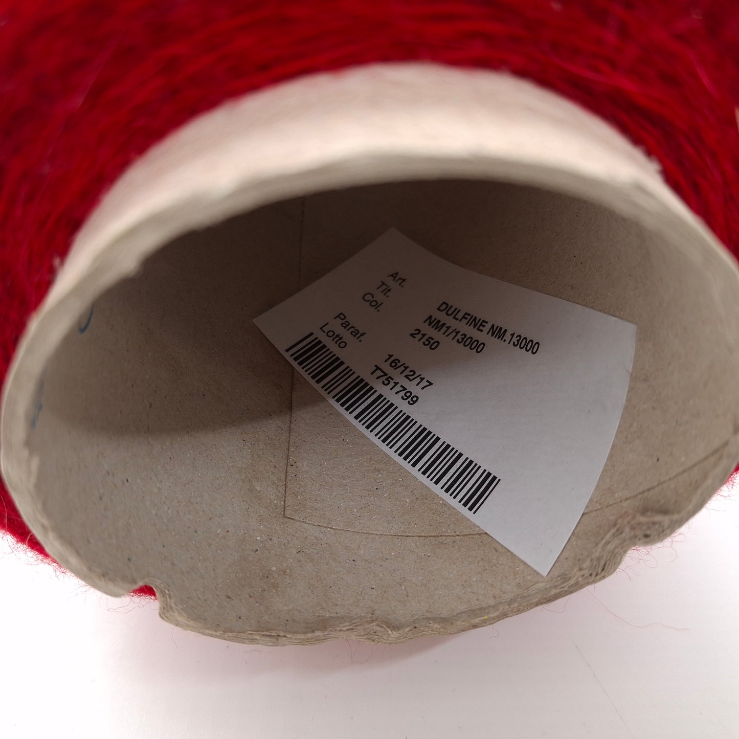 Fil italien Alpaca Superfine Merino couleur Rouge N. 670