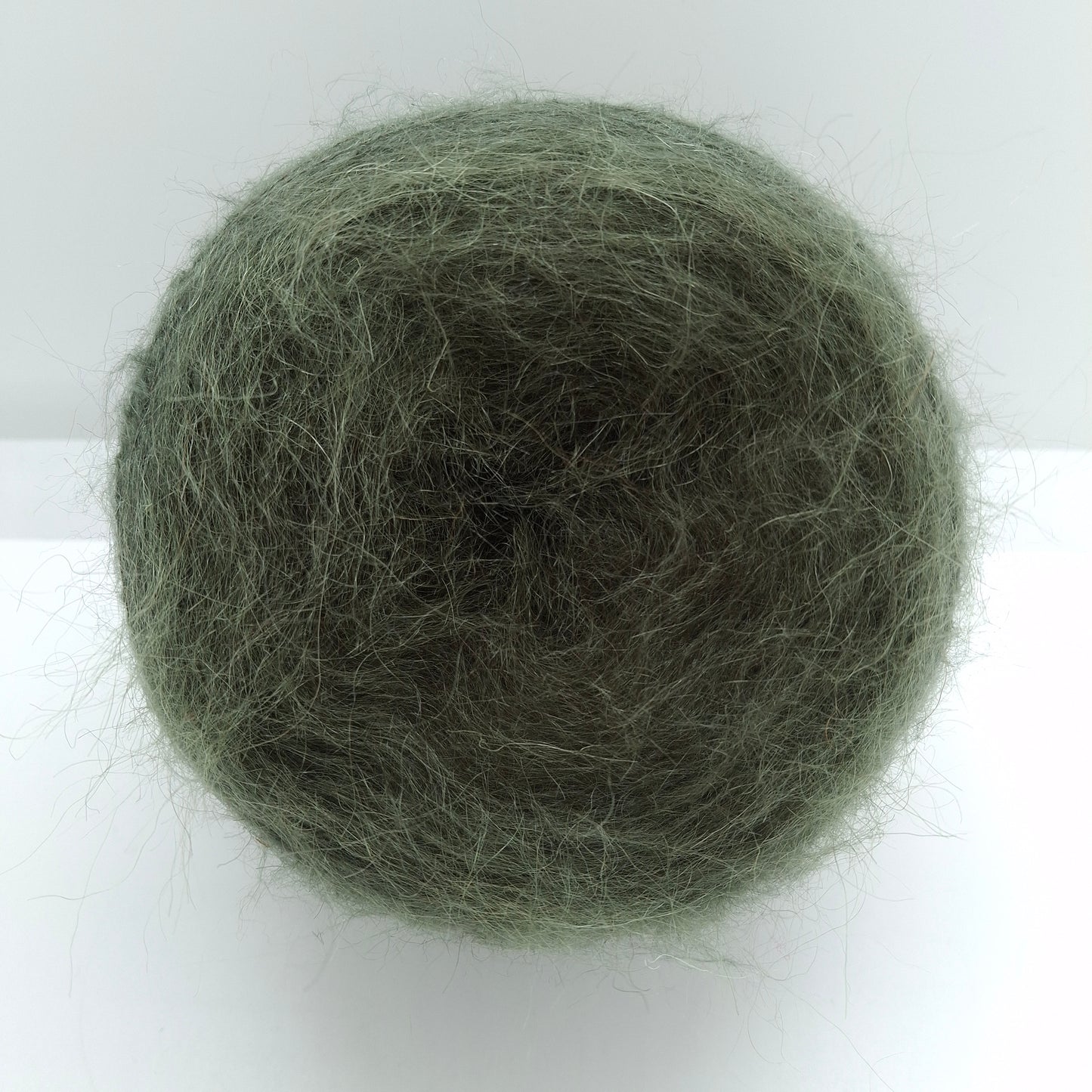 100g Kid Mohair soft Italian yarn color Olive Green N.683