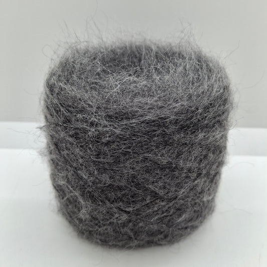 100g SuperKid Mohair Merino Extrafine fil italien doux couleur Gris N. 681