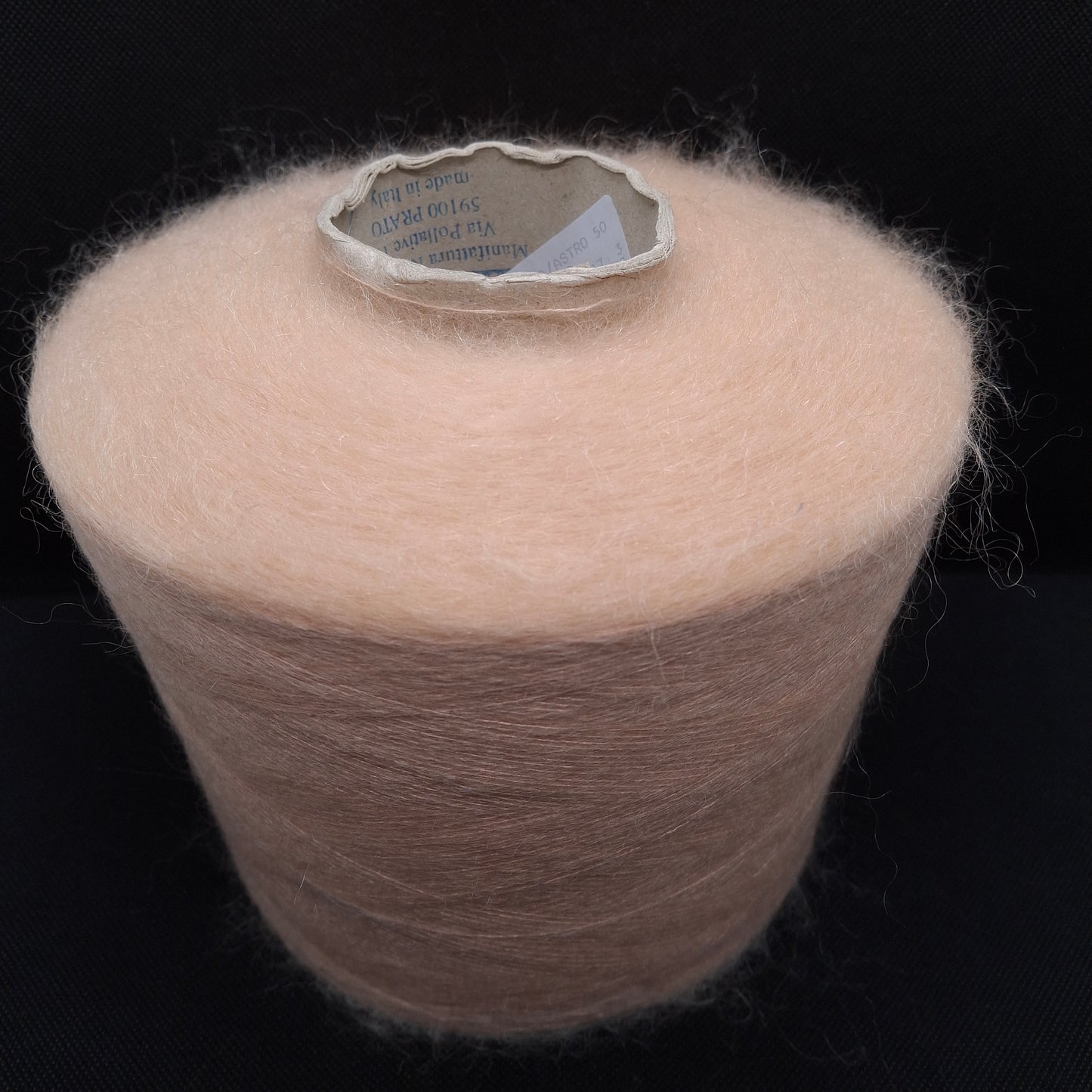 100g SuperKid Mohair Merino Extrafine morbido filato italiano colore Beige Pesca N.685