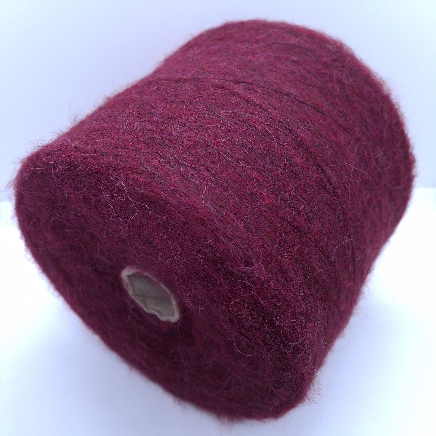 100g Brushed Alpaca Brushed soft Italian yarn Bordeaux color N.687