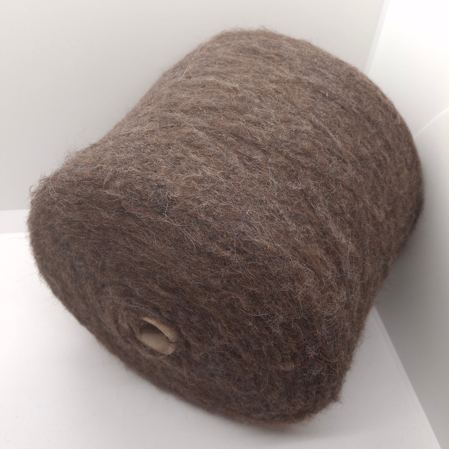 100g Alpaca Superfine Brushed Italian yarn color Brown N.689