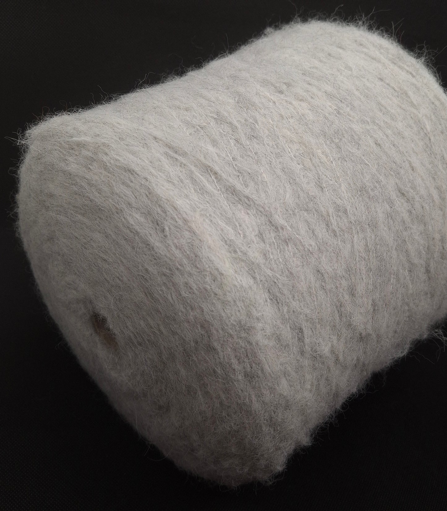 100g Alpaca Superfine Brushed Italian yarn color Light Grey N.692