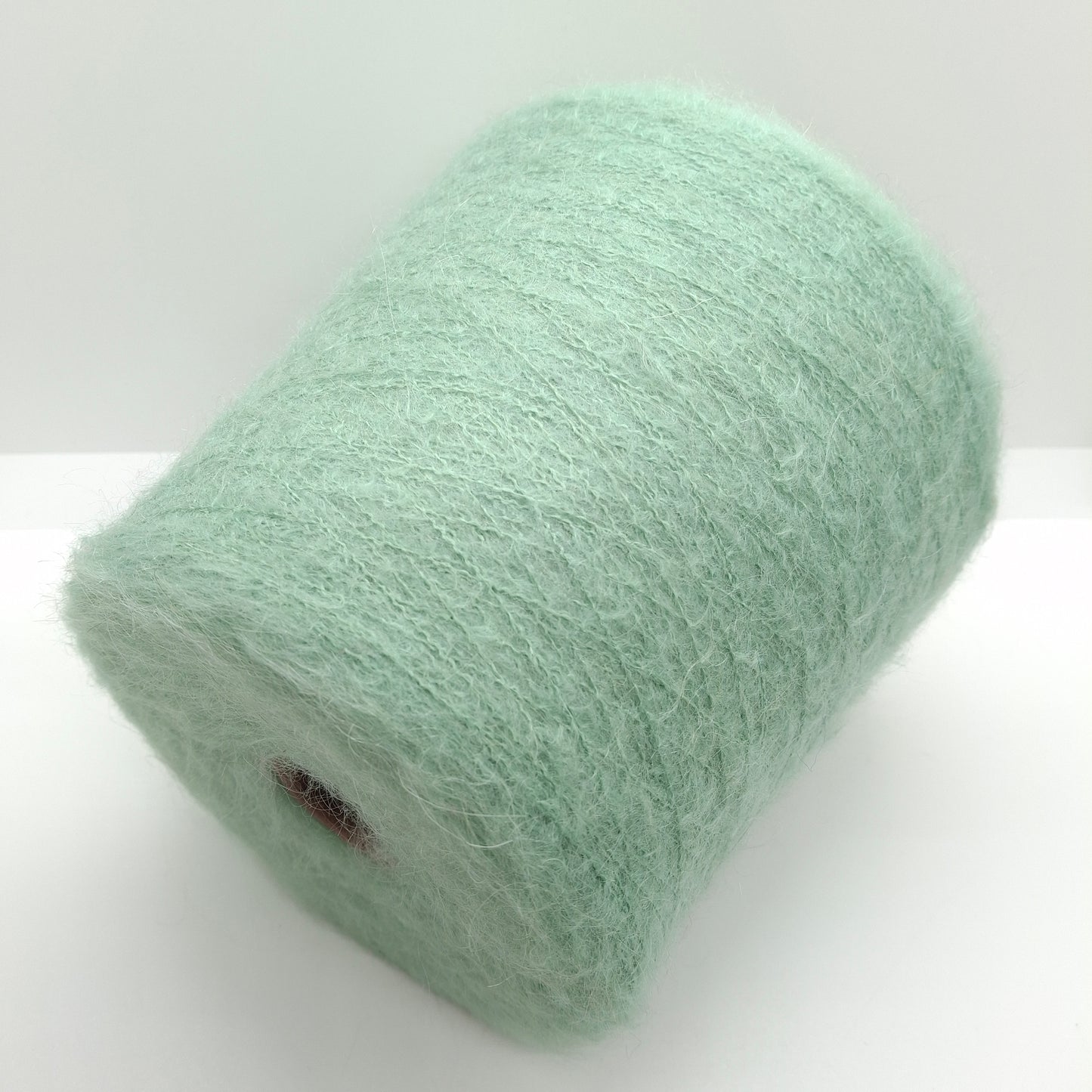 580g Mohair filato italiano colore Verde Menta N.710