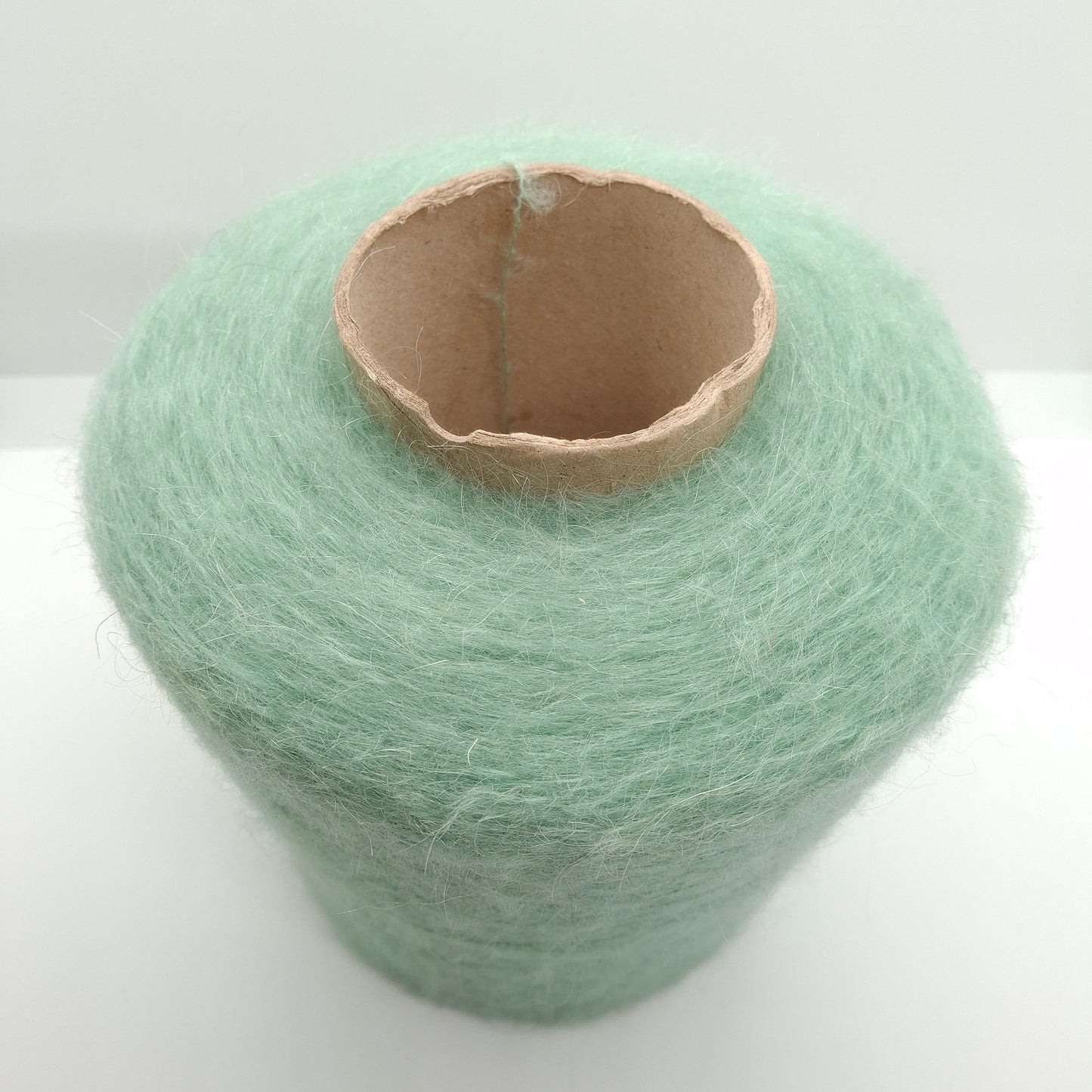 580g Mohair filato italiano colore Verde Menta N.710