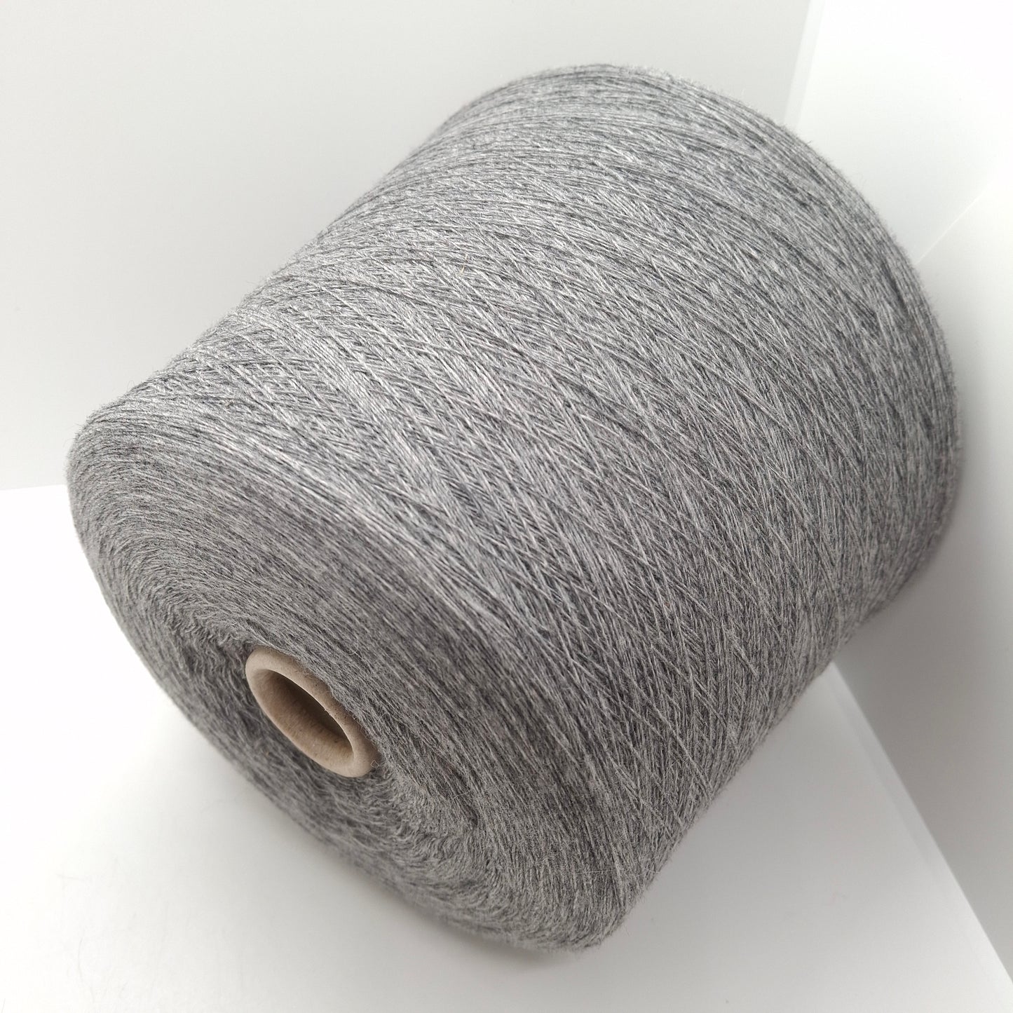 Extrafine Merino Wool Italian Yarn Color Grey N.715