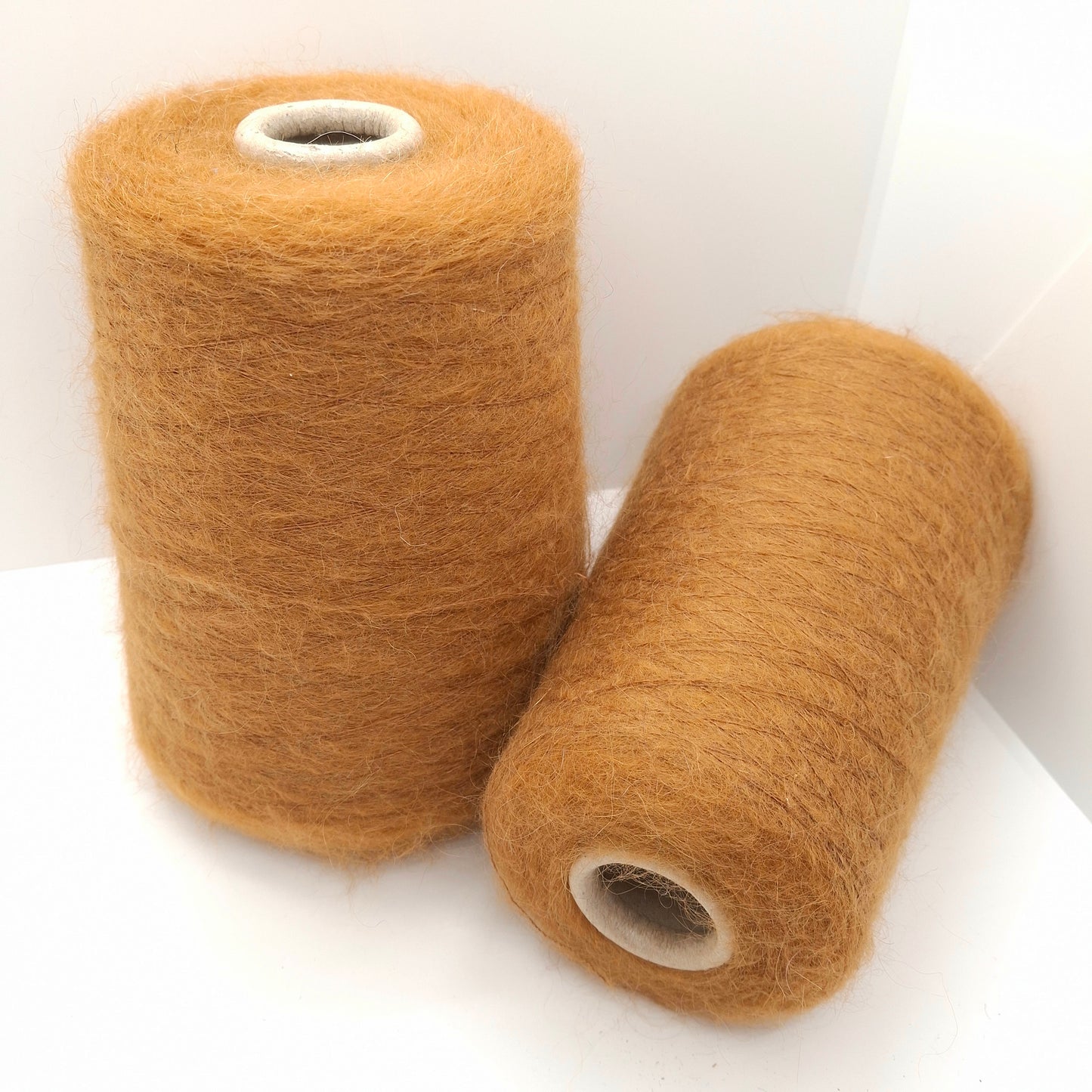 SuperKid Mohair morbido filato italiano colore Marrone Ruggine N.959