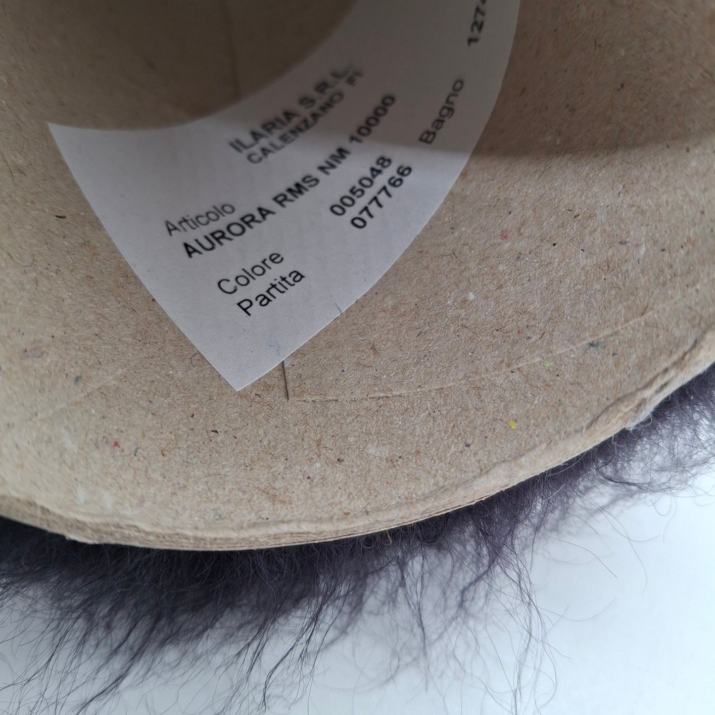 SuperKid Mohair morbido filato italiano colore Nero N.951