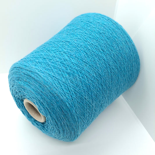100g Cashmere 100% italiensk garn farve Turkis N.969
