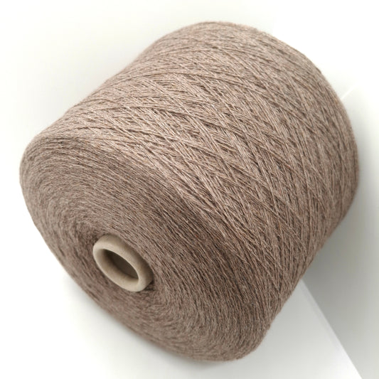 100g Cashmere 100% filato italiano colore Marrone N.978