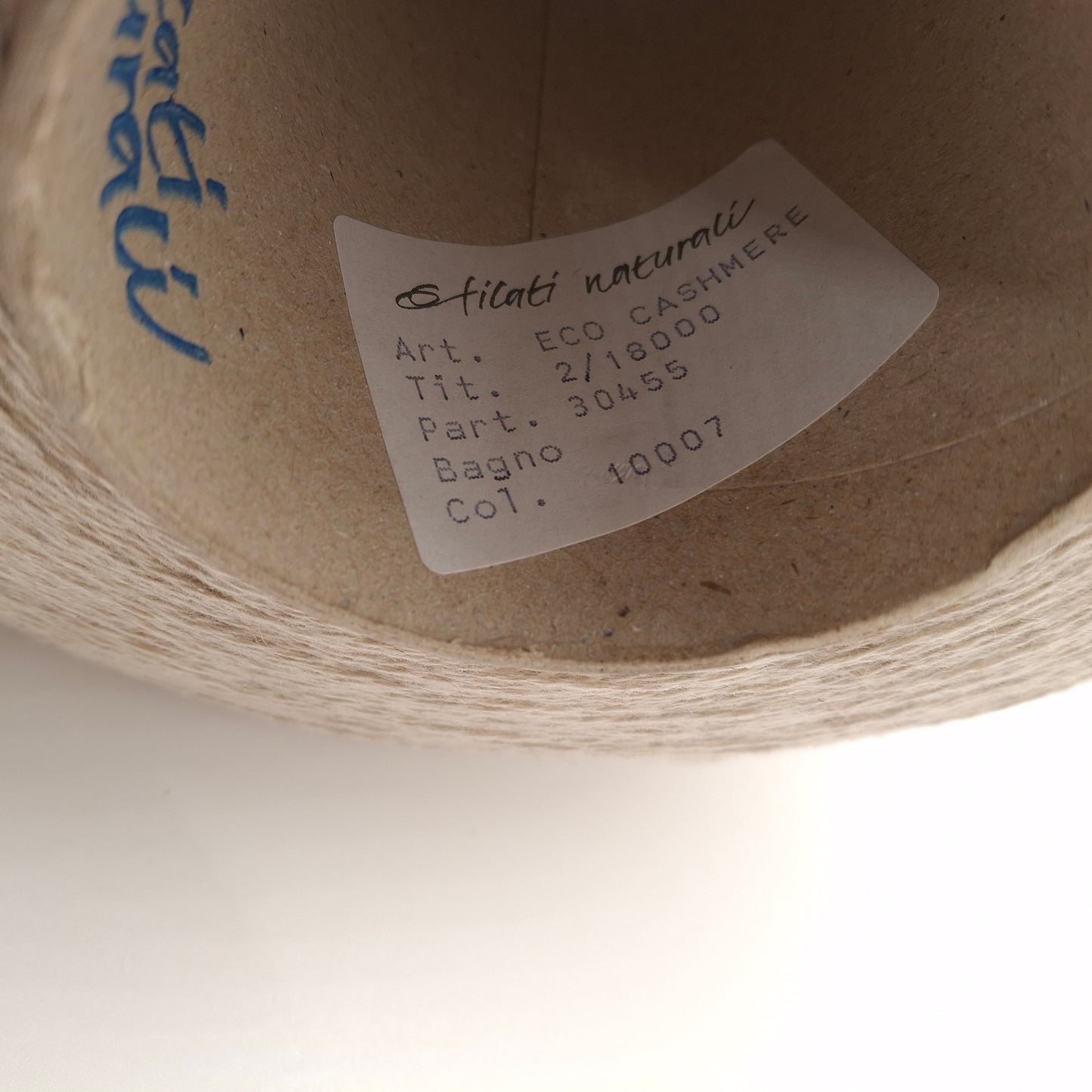 100g Cachemire 100% fil italien couleur Beige Naturel N. 979