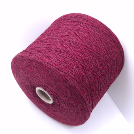 100g Cashmere 100% italiensk garn farve Bordeaux N.972