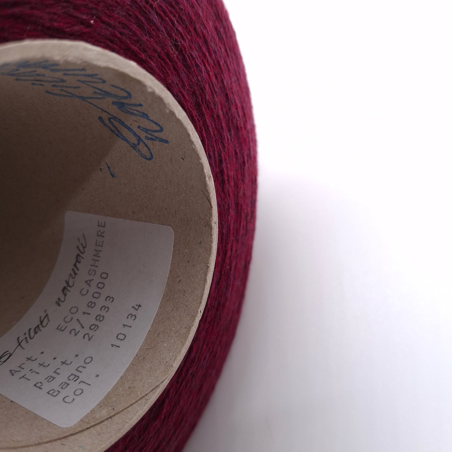 100g Cashmere 100% Italian yarn color Bordeaux N.972