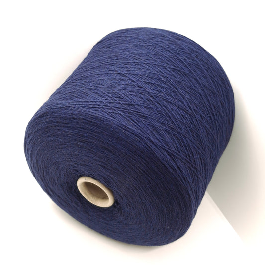 100g Cashmere 100% italiensk garn farve Mørkeblå N.971