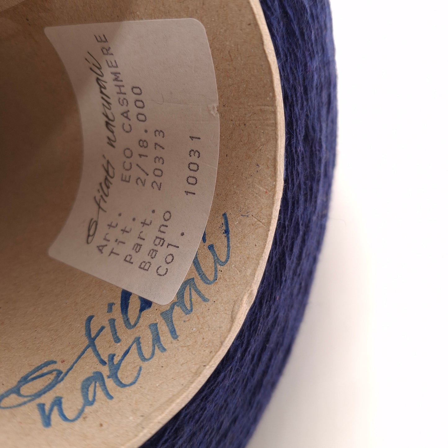 100 g Kaschmir, 100 % italienisches Garn, Farbe Dunkelblau, Nr. 971