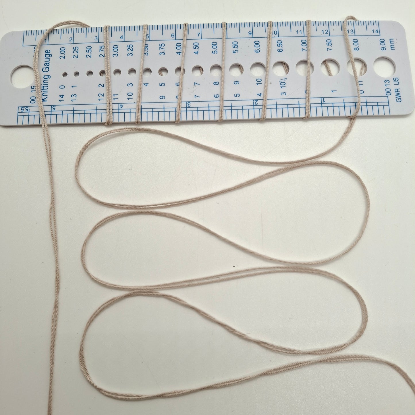 900g Cotone 100% filato morbido italiano colore Beige N.997