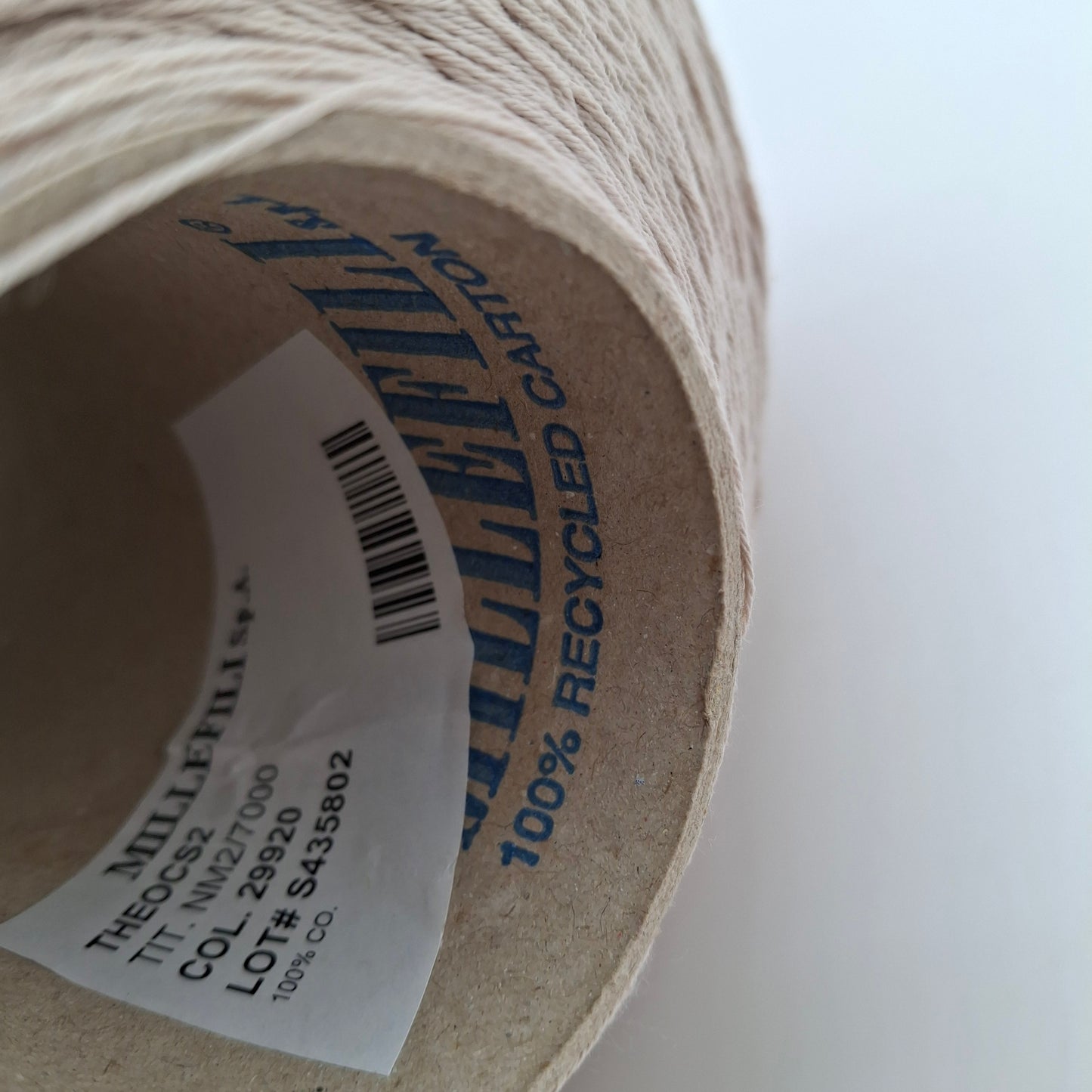 900g Cotone 100% filato morbido italiano colore Beige N.997