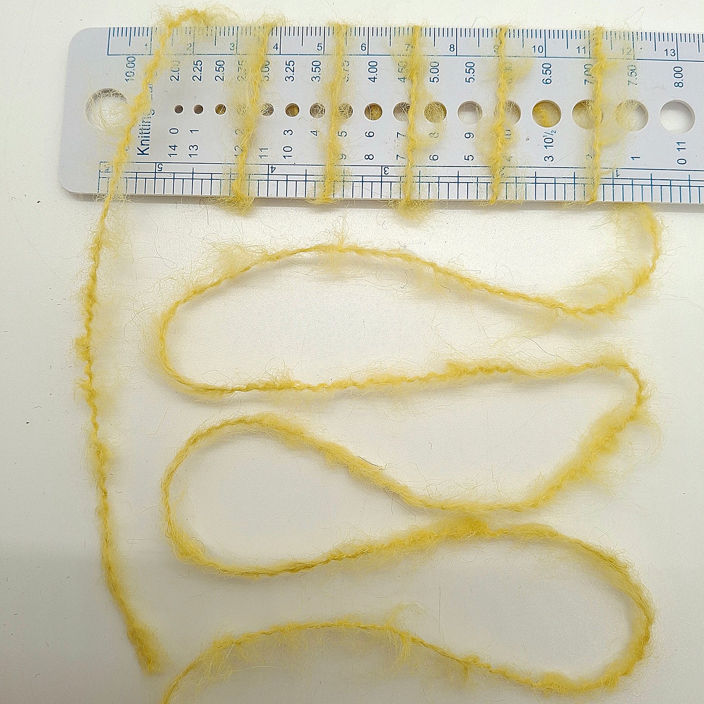 Soft Alpaca Italian Yarn Color Yellow N.993