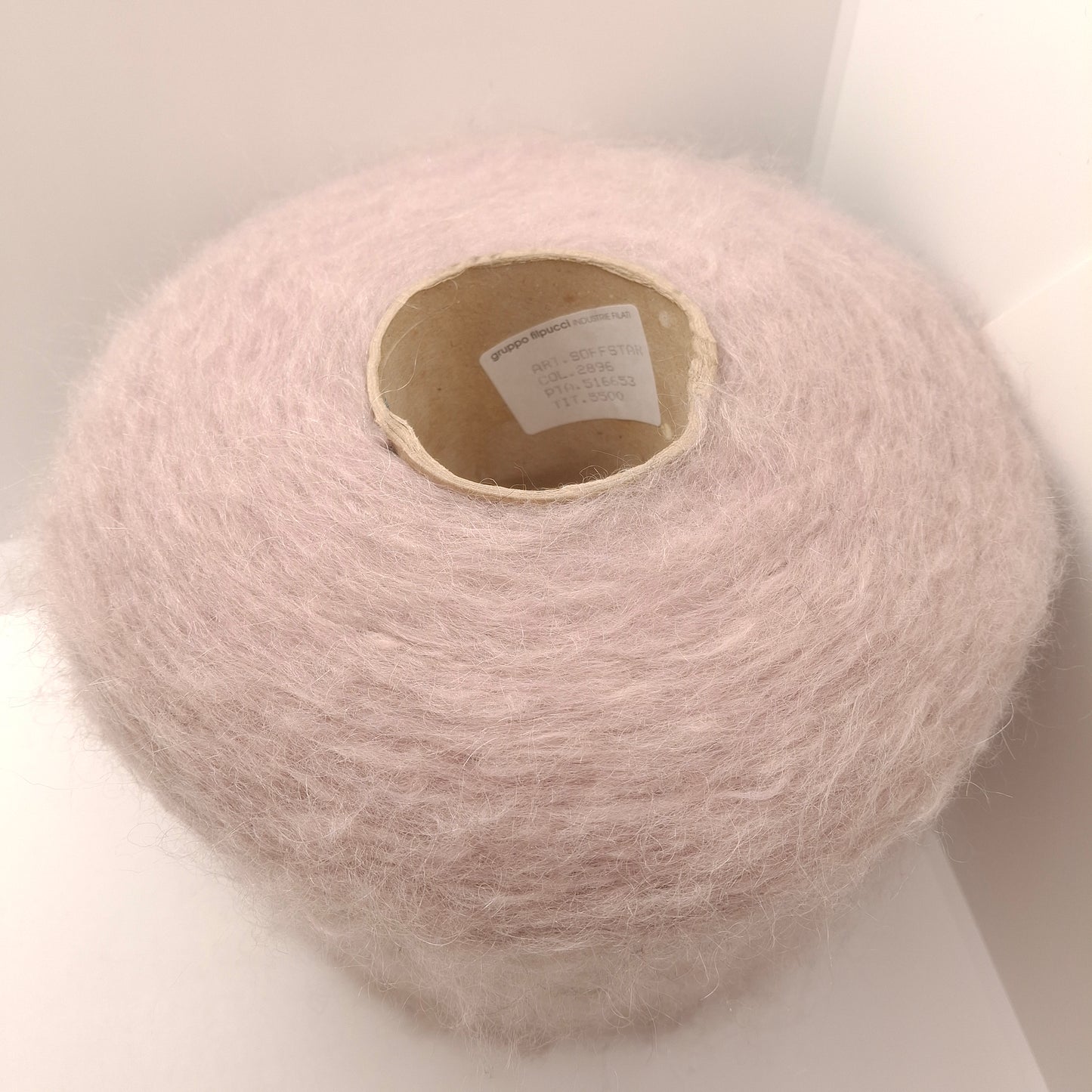 Fil mohair italien doux, couleur Beige N. 994