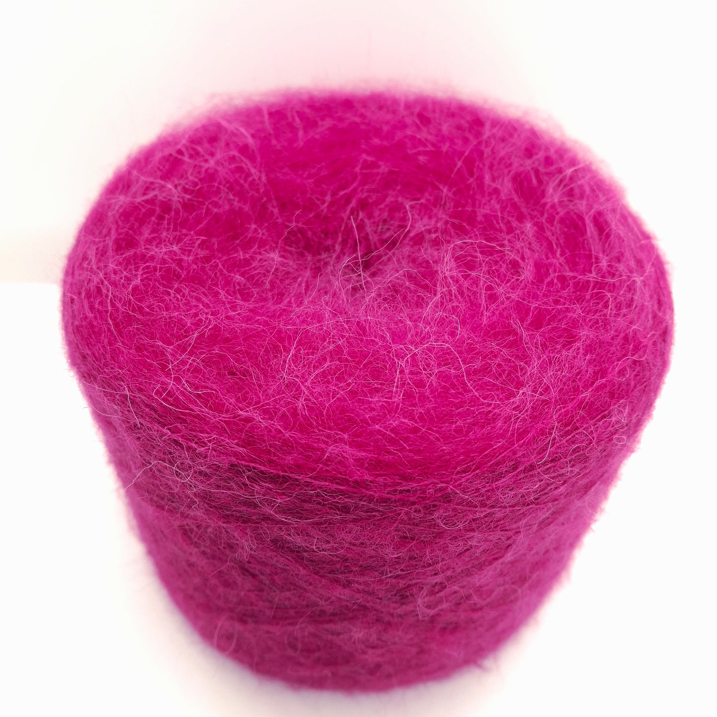 100g Mohair morbido filato italiano colore Fucsia N.988