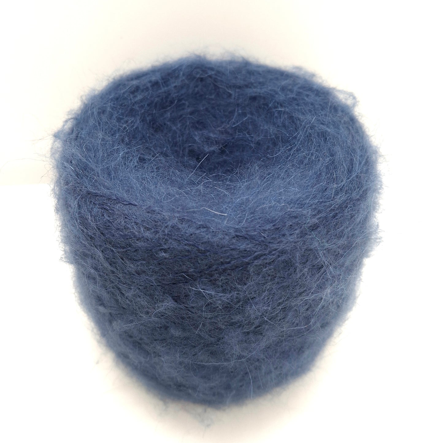 100g Mohair morbido filato italiano colore Blu N.984